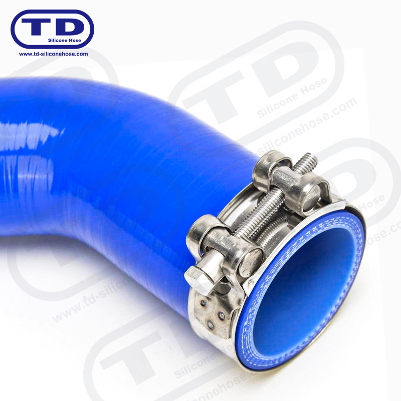 Silicone 45 ° Mangueira