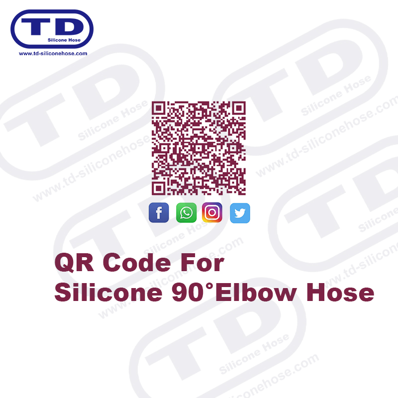 Silicone 90 ° Mangueira