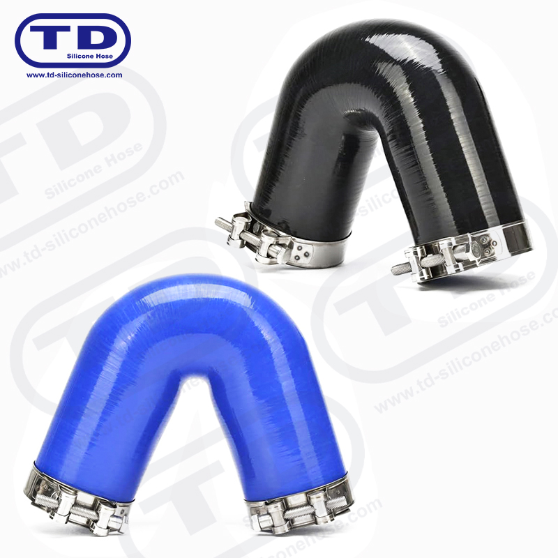 Silicone 135 ° Mangueira de cotovelo