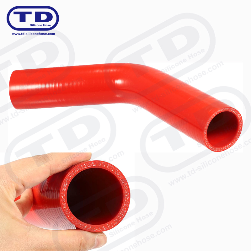 Silicone 45 ° Mangueira