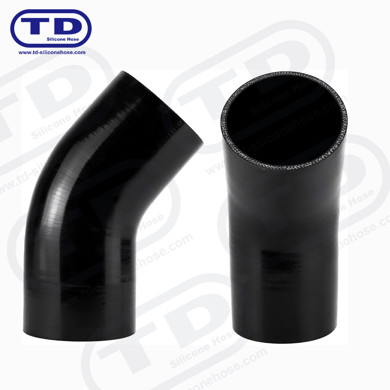 Silicone 45 ° Mangueira