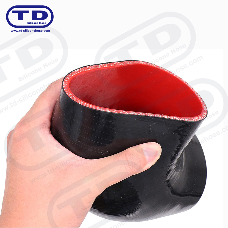 Silicone 45 ° Mangueira