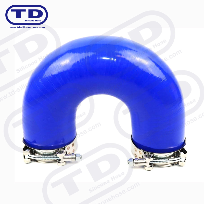 Silicone 180 ° Mangueira de cotovelo (mangueira de forma de U)