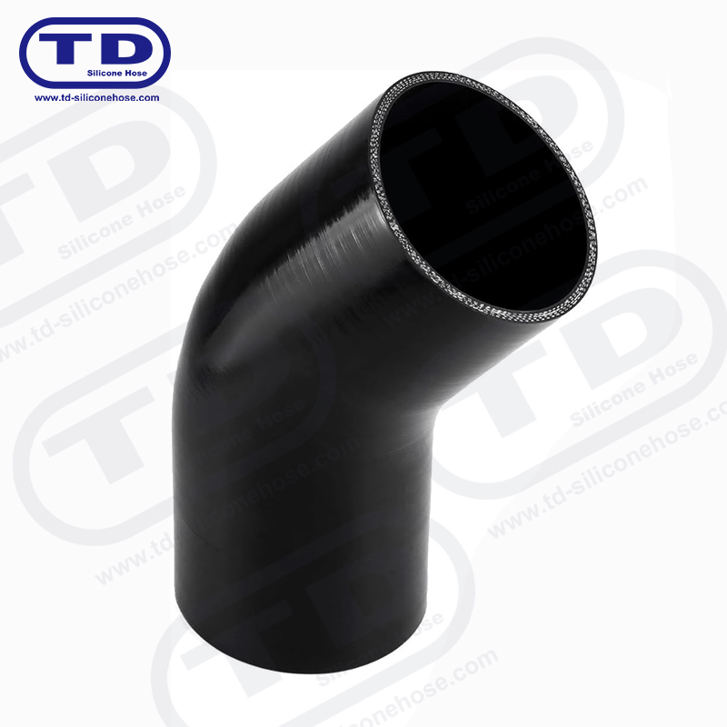 Silicone 45 ° Mangueira