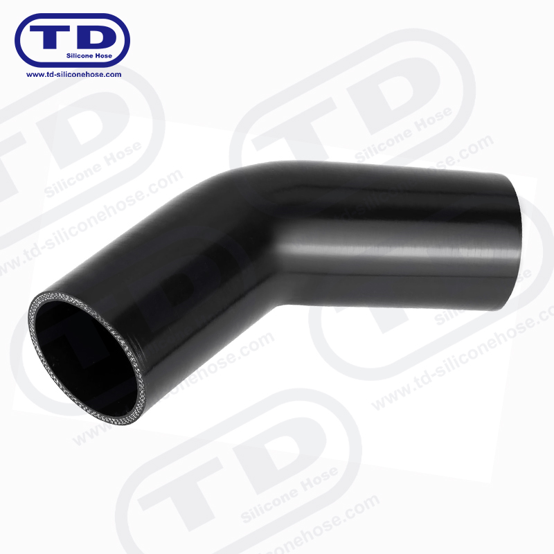 Silicone 45 ° Mangueira