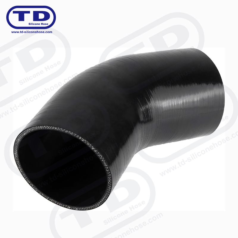 Silicone 45 ° Mangueira