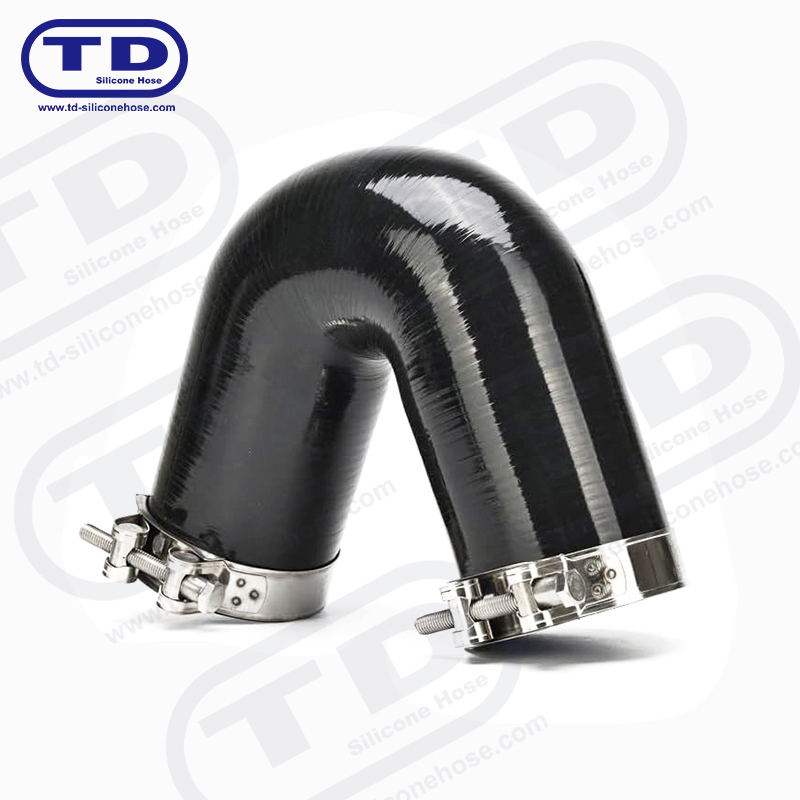 Silicone 135 ° Mangueira de cotovelo