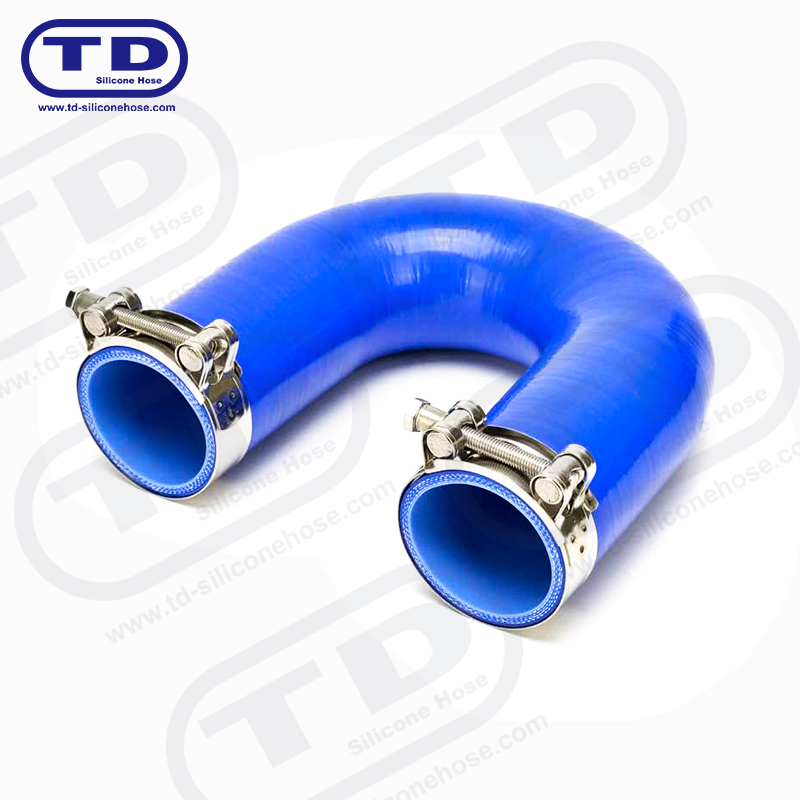 Silicone 180 ° Mangueira de cotovelo (mangueira de forma de U)