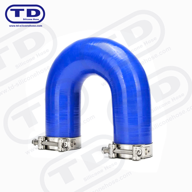 Silicone 180 ° Mangueira de cotovelo (mangueira de forma de U)