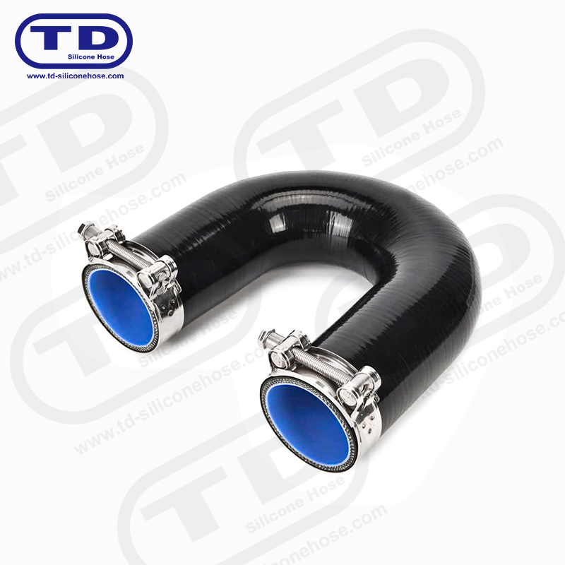 Silicone 180 ° Mangueira de cotovelo (mangueira de forma de U)