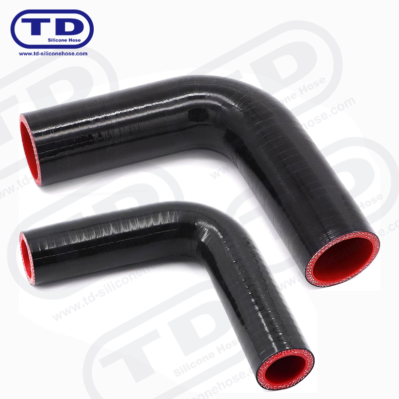 Silicone 90 ° Mangueira