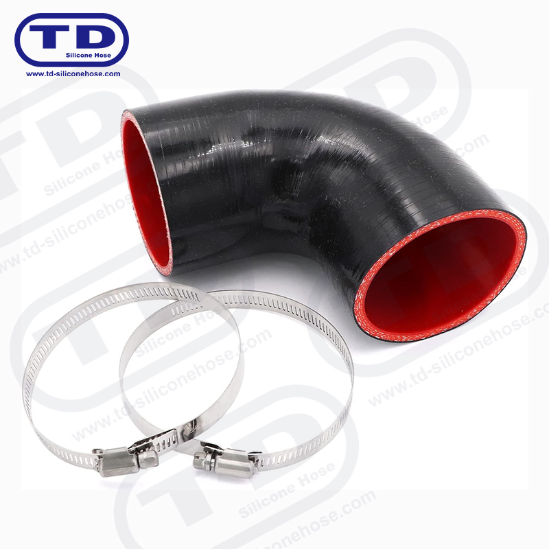 Silicone 90 ° Mangueira