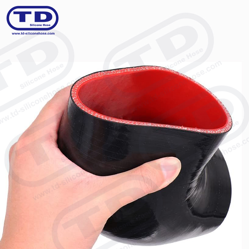 Silicone 90 ° Mangueira