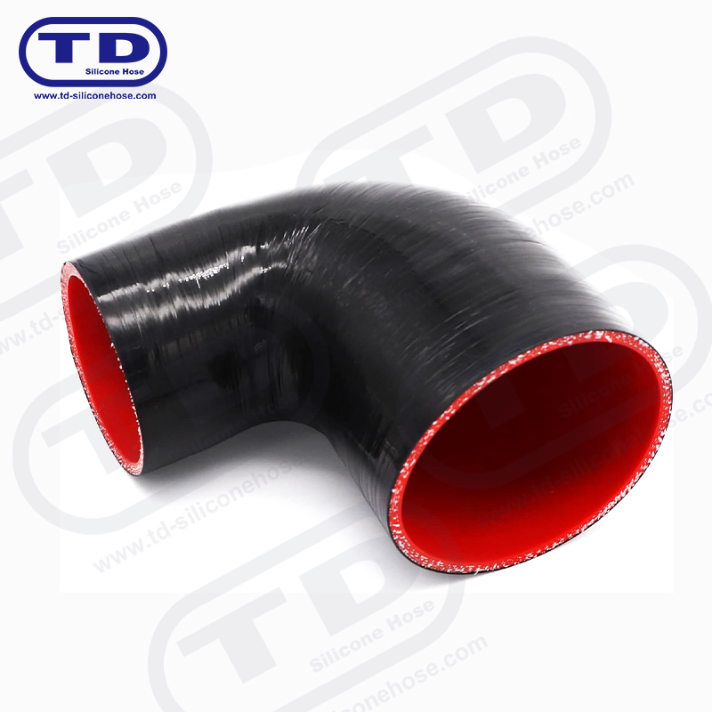 Mangueira redutora de silicone 90 °