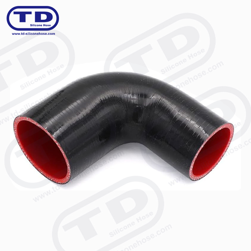 Mangueira redutora de silicone 90 °