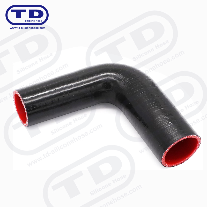 Mangueira redutora de silicone 90 °