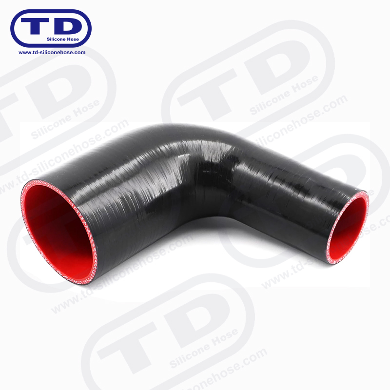 Mangueira redutora de silicone 90 °