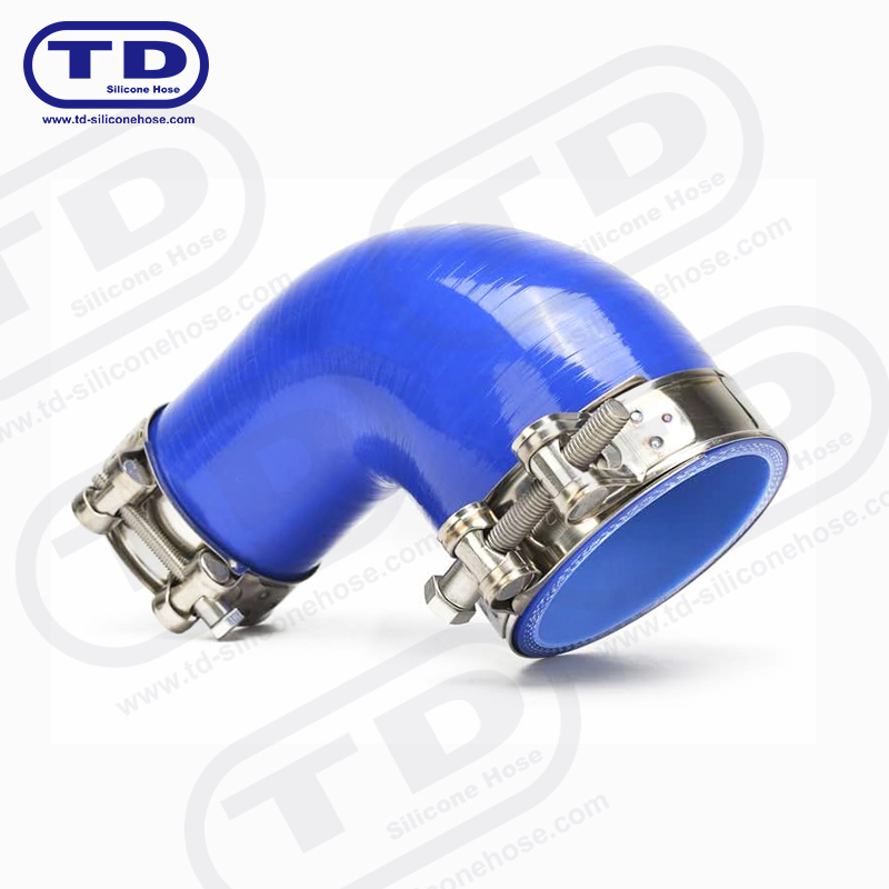 Mangueira redutora de silicone 90 °