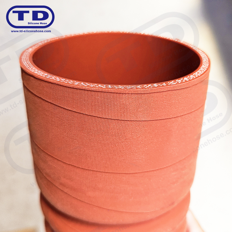 Mangueira de silicone de superfície fosca